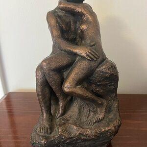 Bronze Seated Figure Sculpture